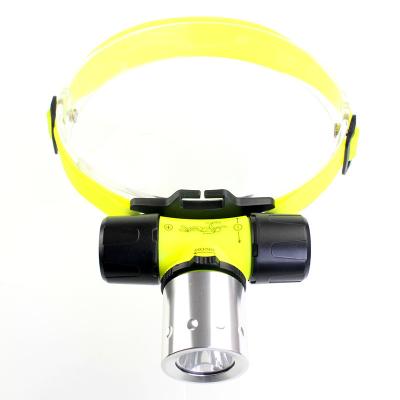 China XML-T6 Waterproof Waterproof LED Headlight For Fishing Yellow Battery 800 Lumens Torch Rechargeable for sale