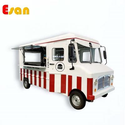 China Easy Operate Chinese Food Trailer Esan Trailer Manufacturers Custom Food Trailer Canada Food Trailer With Kitchen Equipment for sale