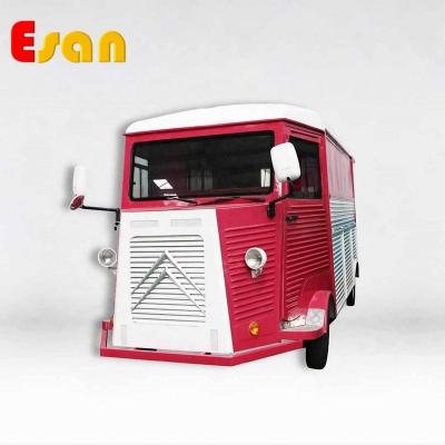 China Easy operate Esan CT4800 4m factory price churros trailer Citroen food truck trailer mobile food supply truck for sale