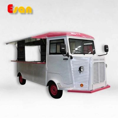 China Easy Operate Esan CT4800 Factory Price Citroen Concession Food Trailer Trailer Food Truck Food Truck With Engine for sale