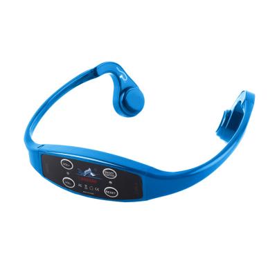 China Bone Conduction Type 7 Channel H 903 Bone Conduction Swim Waterproof Talking Wireless Headset For Swimming Lessons for sale