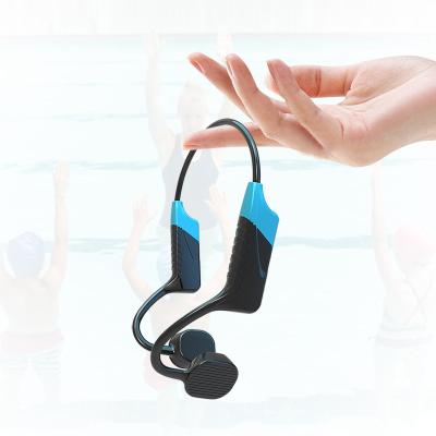 China IPX8 H907J Dorado Bone Conductivity Trainer Teaching Walkie Talkie Radio Waterproof Underwater Swimming Earphones for sale