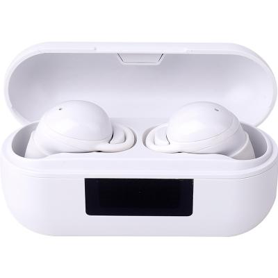 China Real LCD Display Mini Powerbank Power Perfect Sound BT 5.1 Earbuds High Quality Display TWS Handsfree Wireless Earphone for sale