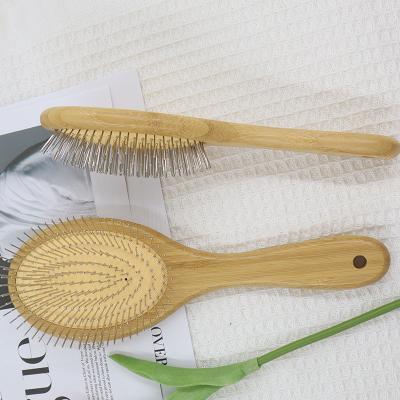 China For Home Use OEM Logo Air Brush Air Brush Cushion Stock Custom Steel Paddle Steel Comb Custom Head Hair Brushes For Women for sale