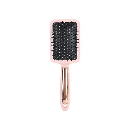 China For Home Use Baihe Health and Beauty Hair Tools Decor Metal Handle Cushion Rubber Plastic Hair Brush for sale