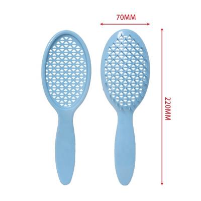 China For Wet Detangling Hair Use Baihe Hair Care Tools Picosecond Material OPP Package Cavity Bag Home Use Hair Detangling Brush for sale