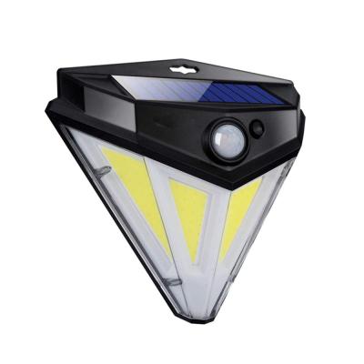 China Solar Lights 84 LED PIR Motion Sensor Lamp Security Garden Lighting Solar Powered Motion Activated Waterproof Wall Radio for sale