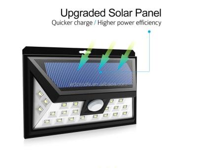 China Outdoor Polycarbonate Solar Motion Sensor Light 44 LED Solar Motion Sensor Wall Light Solar Power Motion Sensor Light for sale