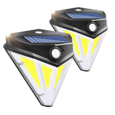 China 84 COB Lights Outdoor Solar Motion Sensor Solar Outdoor Light Outdoor Solar Flood Light For Backyard for sale