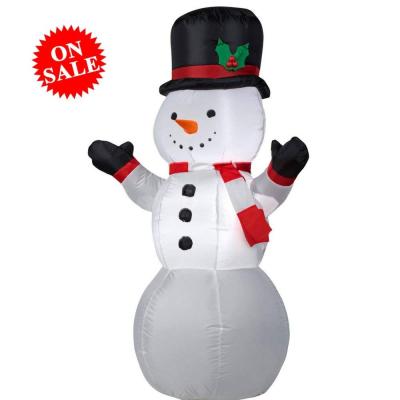 China Christmas Decoration Outdoor Decoration Inflatable Christmas Snowman For Holidays CH-07 for sale