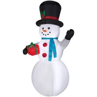 China Holiday Christmas 7ft Nylon Inflatable Snowman CH-09 for sale