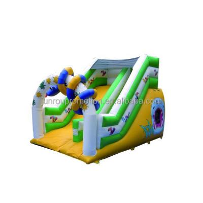 China custom 0.55mm 18oz pvc vinyl inflatable slide, inflatable bouncy slides for sale SL-59 for sale