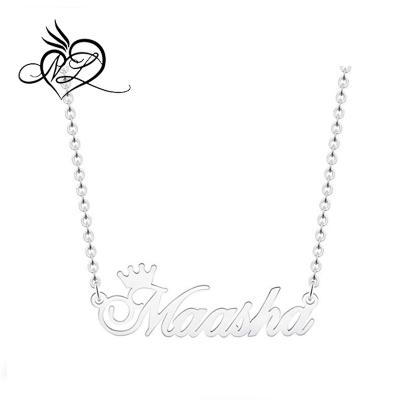 China Cute Customize Necklaces Nameplate Pendants And Necklace For Gift Personalized Stainless Steel Jewelry for sale