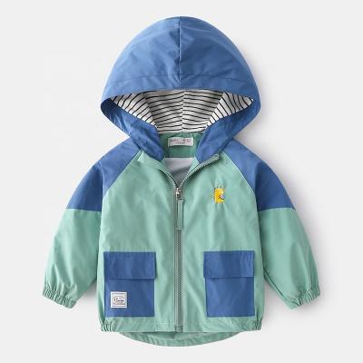 China Anti-Wrinkle New Boy's Style Children's Outerwear Cardigan Coat Loading Jacket Spring Wholesale Coat Spring Baby Clothes for sale