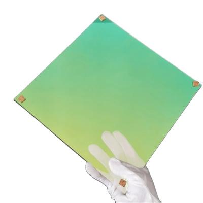 China Contemporary Gradient Color Coating Glass Sheet Can Be Tempered Hollow Laminated for sale