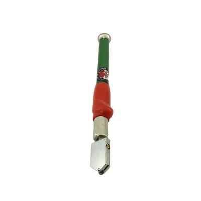 China Glas Green Metal Handle Oil Glass Cutter Boutique Glass Cutter Oiling and Wholesa Glass Cutting Tool Favor Price Customized for sale