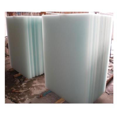 China No Fingerprints Anti Glare Glass Acid Clear Acid Etched Glass For Building Glass for sale