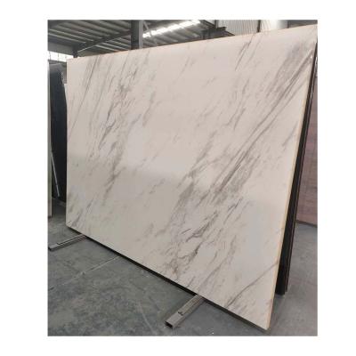 China Customized Marble Glazed Enameled Tempered Glass Used For Kitchen Table for sale