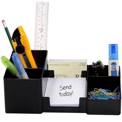 China Wholesale High Quality Plastic School Desk Organizer Pen Container Student Ruler for sale