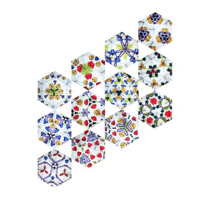 China Paper& Custom Plastic Kids Puzzle Kaleidoscope Rotating Magic Colorful World Toy for sale