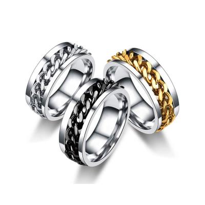 China Customed Customized Stainless Steel Wedding Rings Stainless Steel Snake Ring Couple Ring for sale