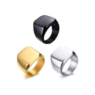 China Factory Wholesale Customed Vintage Rings Crystal Stainless Steel Rings Stainless Steel Jewelry Rings for sale