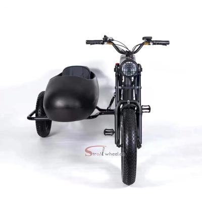 China 750W 48V 15AH unisex battery electric scooter 3 wheel self balancing electric scooters with electric side car citycoco bike scooter for sale