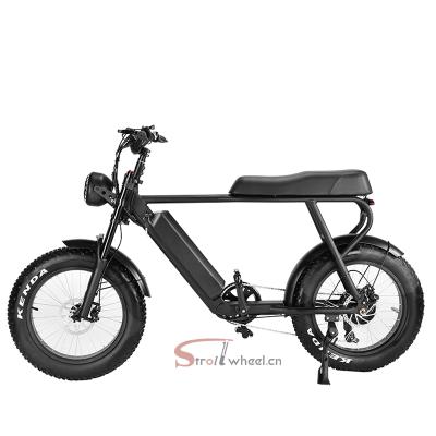 China 2022 48v 750w 1000w Full Suspension Ebike E Bike Fat Tire Unisex Cheap Price Mountain Dirt Bike Electric Bike For Sale for sale