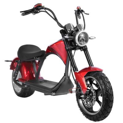 China Popular 2000w Unisex Electric Scooter 2 Wheel Citycoco Fat Tire 60v With 1500w Lithium Battery Dismountable Electric Bike for sale