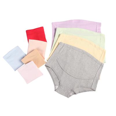 China Pregnant Women High-Waist Version Color Maternity Panties Of The Backrest Of The Supporting Pure Breathable Large Size Adjustable Underwear for sale