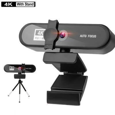 China Newest Online Video Education.Video Call.PC 4K Webcam With Cover, Full HD 360 Auto Focus HD Camera Mic Webcam Rotation 30fps 1080p 2k 4k Usb Webcam for sale