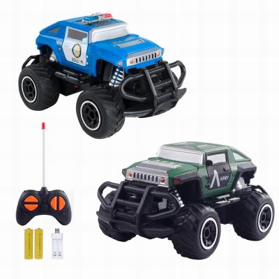 China 1:43 Mini Cartoon Race With Light Cheap Model RC Car 2WD Auto Return Remote Control Vehicle Car Remote Control Tracks Off Road For Kid for sale