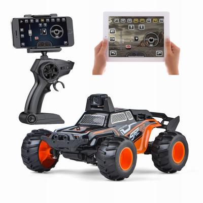 China Popular Mini 1/32 Scale 4WD Car 2.4G Off Road App Controlled Electric Drift Car With Camera FPV APP RC Stunt Racing High Speed ​​Truck For Kid for sale