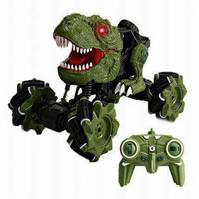 China Cheapest Auto Return RC Dinosaur Truck Toy For Boy 4WD Off Road Monster Car 2.4G Remote Control 360 Degrees Rotate Rechargeable Stunt Car for sale