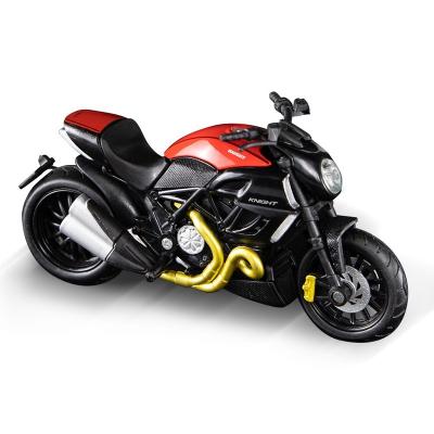 China Diecast Toy 1/18 Scale Ducati Devil Alloy Scooter Sport Bike Diecasts Children Toys Simulation Motorcycle Diecast Vehicles Racing Model Gift For Boy for sale