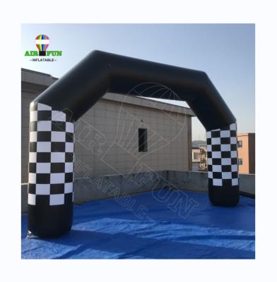 China Advertising/Event/Promotion/Decoration Customized Heat Transfer Printing Outdoor Entertainment Event Race Entrance Finish Line Inflatable Arch for sale