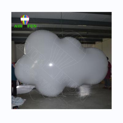 China Advertising/event/promotion/inflatable sky cloud balloon decoration advertising/inflatable flying balloons cloud shape helium balloon for sale