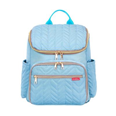 China Polyester Factory Supply Hot Price Custom Baby Diaper Bag Backpack for sale