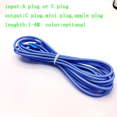 China MP3/MP4 Fast Charging Nylon Micro Cable Android USB 2.0 High Quality USB Player Charger Cable 1m 2m 3m For Phone X Chargers for sale