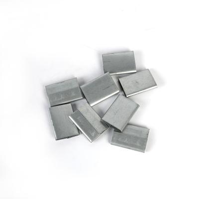 China Manual Packing Strapping Heavy Duty 32mm Galvanized Stainless Steel Seal Strip Buckles for sale