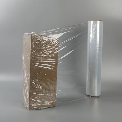 China Moisture Proof High Tensile Performance Industrial Transparent PE Stretch Packaging Film Roll for sale