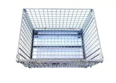 China Ordinary Carbon Structural Steel 6.4mm Wire Pallet Cages Loading for sale