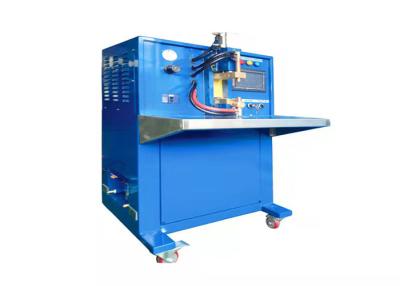 China Pneumatic Ac Air Filter Manufacturing Machine Non Marking Spot Welding for sale