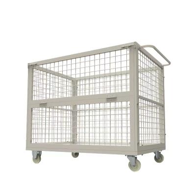 China Carbon Structural Steel Mesh Butterfly Cage Acid Resistant Foldable for sale