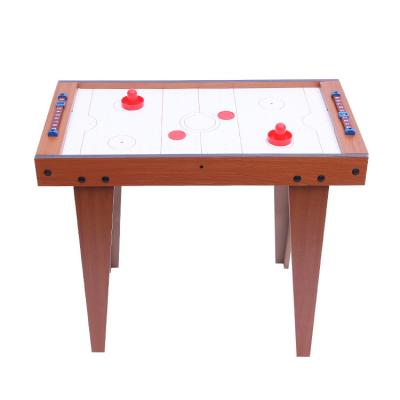 China Hot Selling Wooden Hockey Match Battery Operated Board Game Table Top Air Table Air Hockey Match for sale