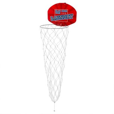 China PS Over The Door 2 In 1 Hanging Basketball Hoop Laundry Basket Hoop Over The Door Basketball Hoop for sale