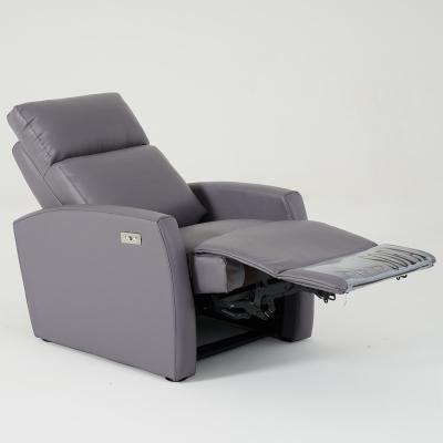 China GENUINE LEATHER electric soElectric sofa solid color functional foldable massage sofa for sale