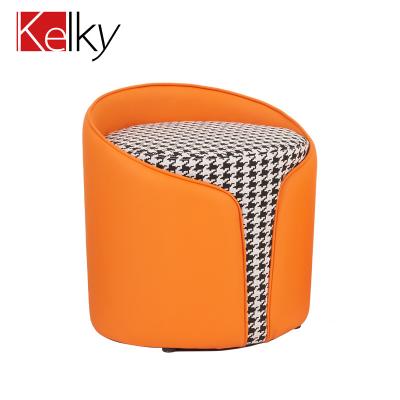 China (Other) Manufacturers Stain Salon Furniture Adjustable Stool Color Round Multi-Scene Use Beauty Soft Stool for sale