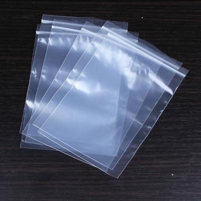 China Recyclable Mini Plastic Zipper Pouch Zip Lock Clear Plastic Bags LDPE ZIP LOCK Bag Custom Ziplock Bag With Logo Printing for sale