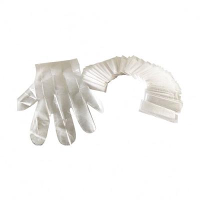 China Lightweight Disposable Polyethylene Plastic Disposable Gloves Wholesale Vinyl Gloves For Food for sale